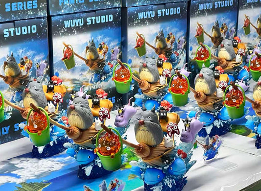 [Last One] Wu Yu Studio - Statue - Magic Broom Cute Creatures Flight Tale Hayao Miyazaki