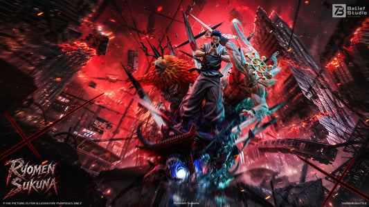 [Pre-Order] Belief Studio - Statue - Jujutsu Kaisen - Anniversary Edition Ten Shadows Technique Ryomen Sukuna Jujutsu Kaisen