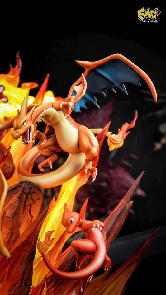 [Pre-Order] Emo Studio - Statue - Pokémon - Evolution Chain 003 Charizard