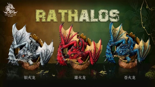 [Pre-Order] Dragon Realm Studio - Statue - Monster Hunter - Rathalos & Rathian