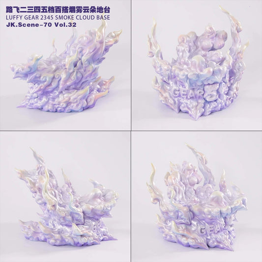 [Pre-Order] JacksDo Studio - Statue - Luffy Gear 2345 smoke cloud Base