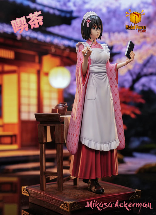 [Pre-Order] Model Power Studio - Statue - Mikasa Ackerman Cafe Attack on Titan