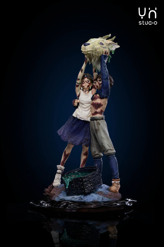 [Pre-Order] Ying Huo Studio - Statue - Hayao Miyazaki CP Series 003 San X Ashitaka Princess Mononoke