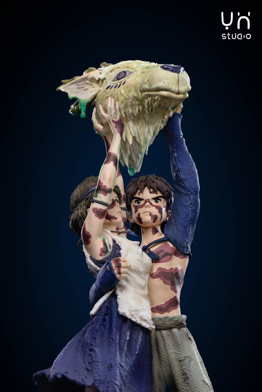 [Pre-Order] Ying Huo Studio - Statue - Hayao Miyazaki CP Series 003 San X Ashitaka Princess Mononoke