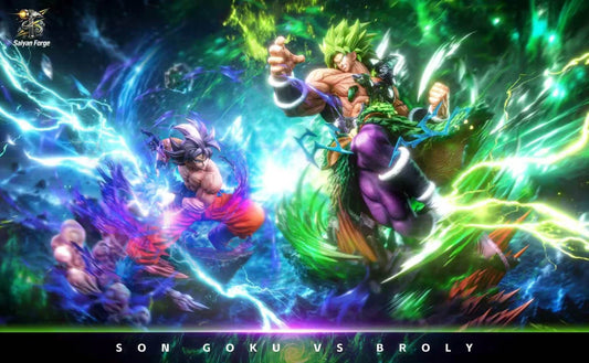 [Pre-Order] Saiyan Forge Studio - Statue - Dragon Ball UI Goku vs Broly