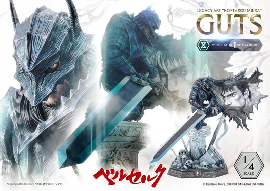 [Pre-Order] Prime 1 Studio - Statue - Legacy Art "Kentarou Miura" Berserk Guts 1/4 Scale LABR-05 LABR-05S (Licensed)