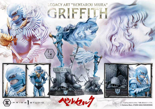 [Pre-Order] Prime 1 Studio - Statue - Legacy Art "Kentarou Miura" Berserk Griffith 1/4 Scale LABR-06 LABR-06S (Licensed)