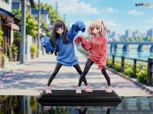 [Pre-Order] QuietArt Studio - Statue - Chisato Nishikigi X Takina Inoue Daily Outfit Version Lycoris Recoil