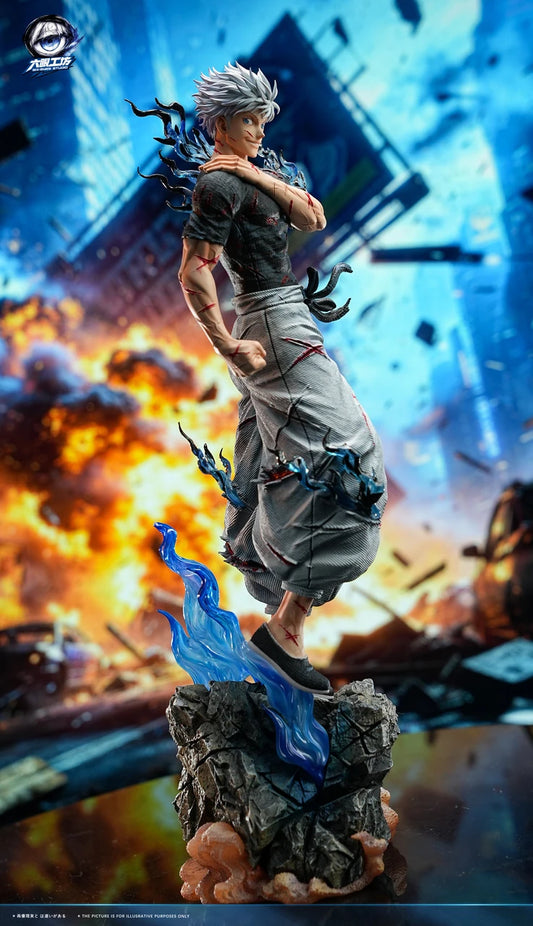 [Pre-Order] Liu Yan Gong Fang Studio (Six eyes studio) - Statue - Satoru Gojo Battle Damage Ver. Jujutsu Kaisen