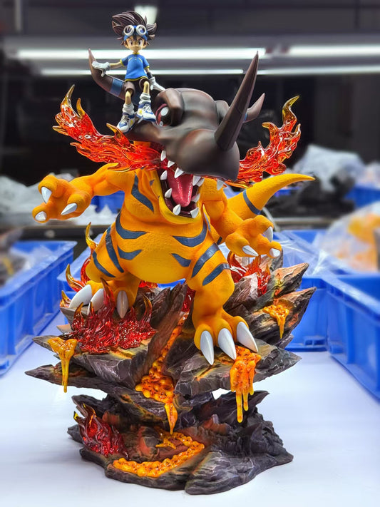[Warehouse in Stock] EGG Studio - Statue - Greymon Digimon