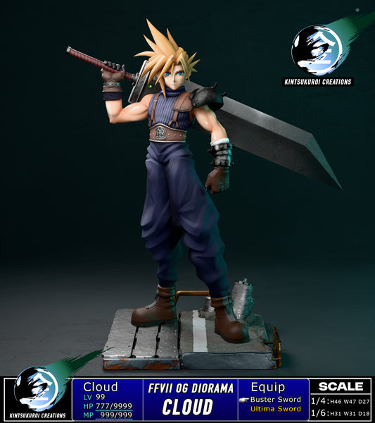 [Pre-Order] Kintsukuroi creations Studio - Statue - FFVII CLOUD OG