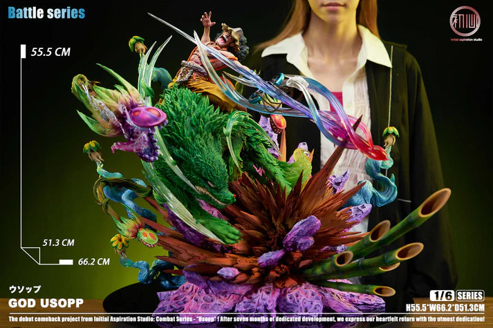 [Warehouse in Stock] Initial Aspiration Studio - Statue - One Piece - God Usopp