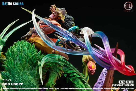 [Warehouse in Stock] Initial Aspiration Studio - Statue - One Piece God Usopp