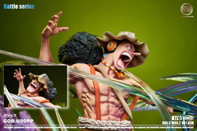 [Warehouse in Stock] Initial Aspiration Studio - Statue - One Piece - God Usopp