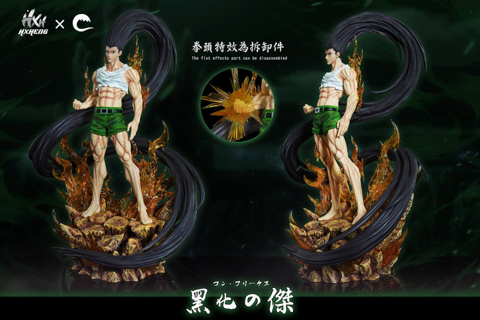 [Warehouse in Stock] HXHENG × CHENG Studio - Statue - HUNTER×HUNTER - Hunter Series #1 Black Gon Freecss