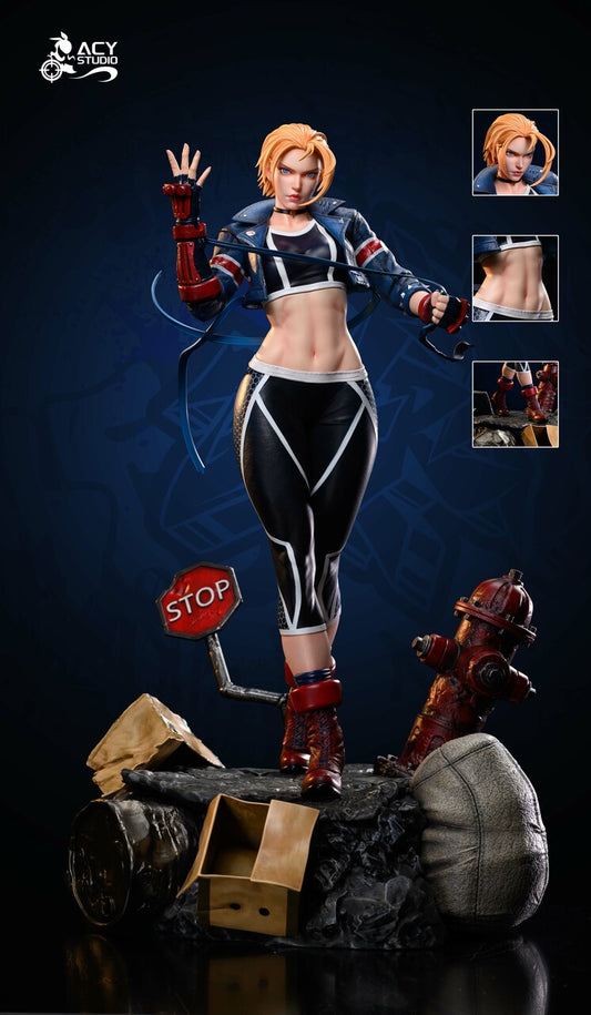 [Warehouse in Stock] ACY Studio - Statue - Street Fighter Cammy White