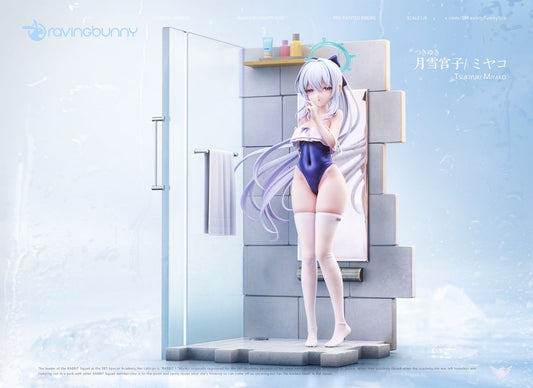 [Pre-Order] Raving Bunny Studio - Statue - Blue Archive - Tsukiyuki Miyako Swimsuit