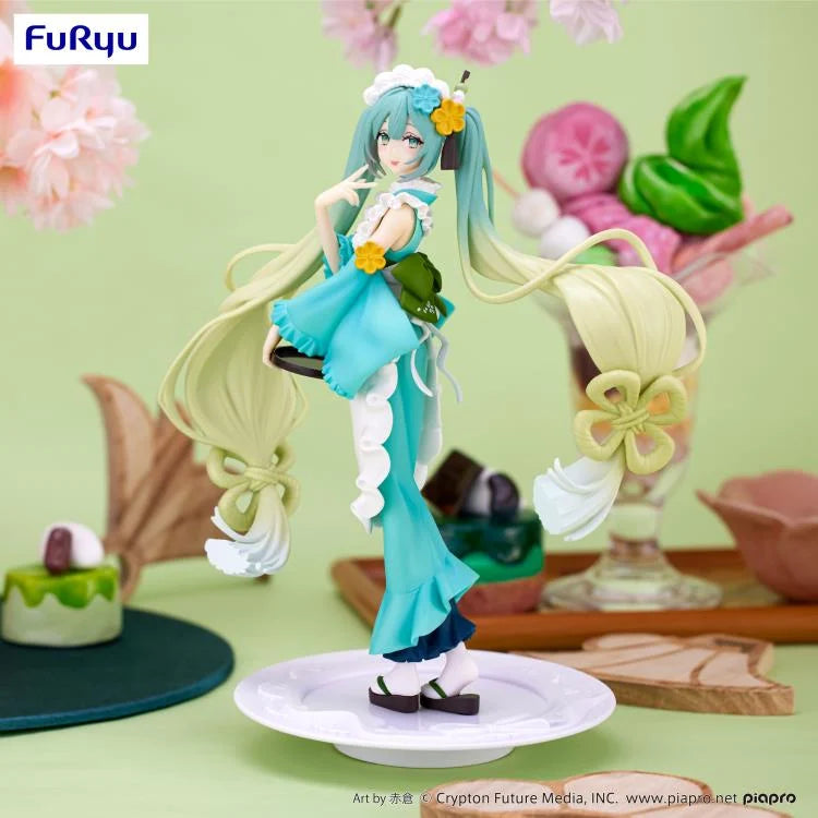 Hatsune Miku - Exc∞d Creative Figure - Vocaloid SweetSweets Series - Matcha Green Tea Parfait Mint Ver.