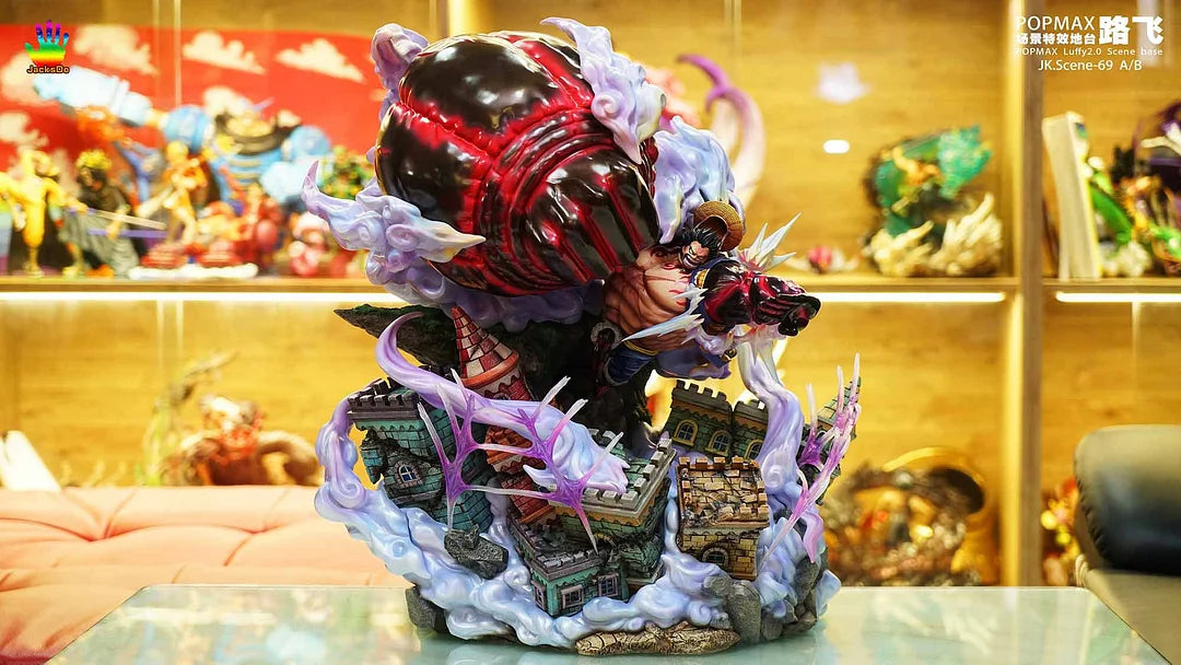 [Warehouse in stock] JacksDo Studio - Statue - One Piece - POPMAX Luffy 2.0 Scene Special Effects Platform