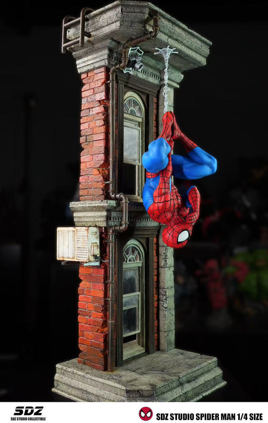 [Warehouse in Stock] SDZ Studio - Statue - Marvel - Upside down Spider Man