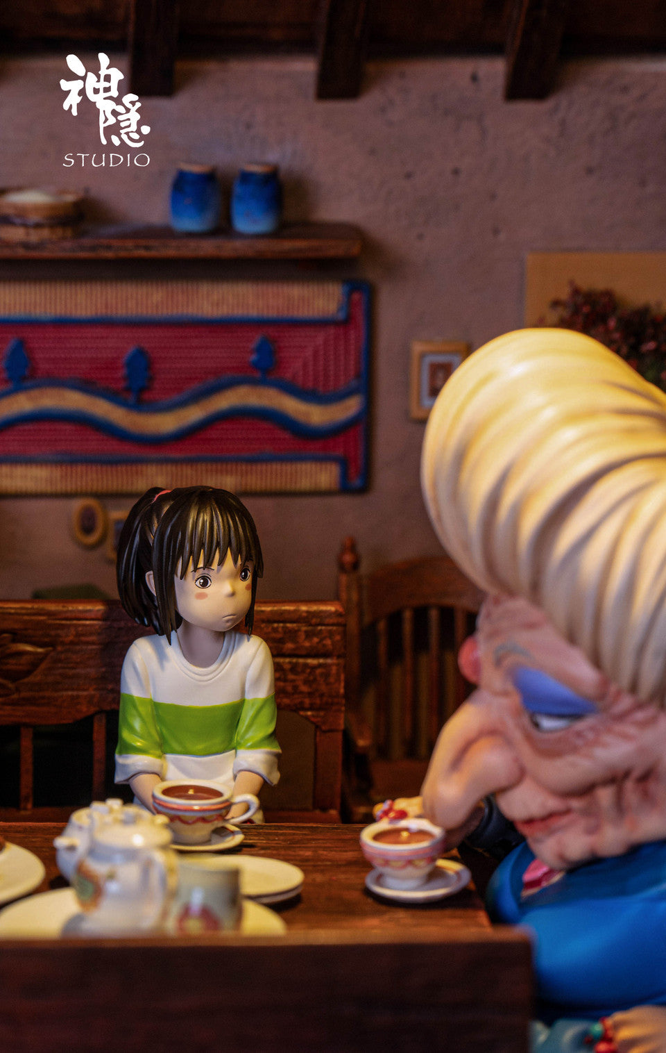 [Warehouse in Stock] Shen Yin Studio - Statue - Spirited Away - Zeniba' Home with LED