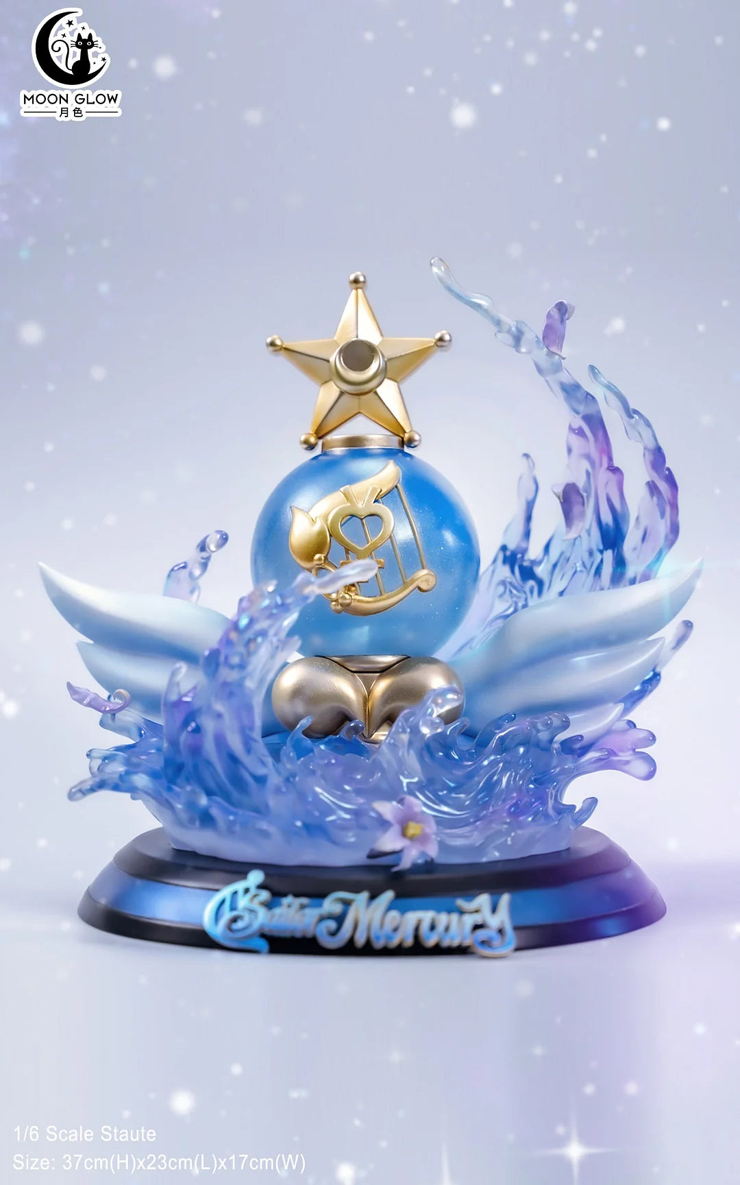 [Warehouse in Stock] Moon Glow Studio - Statue - Sailor Moon - Sailor Mercury Mizuko Ami