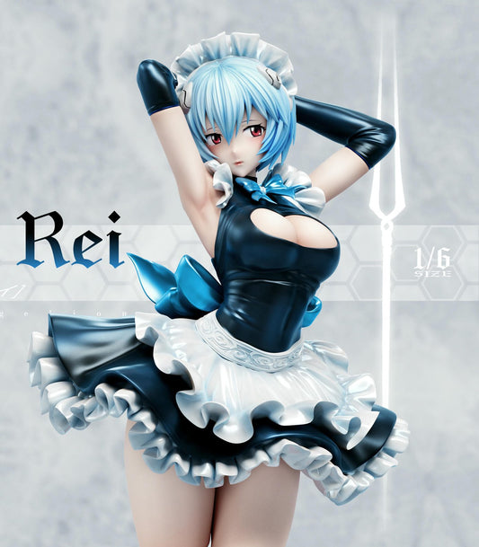 [Pre-Order Closed] Ba Ji Studio - Statue - Neon Genesis Evangelion - EVA Maid Series 02 Ayanami Rei