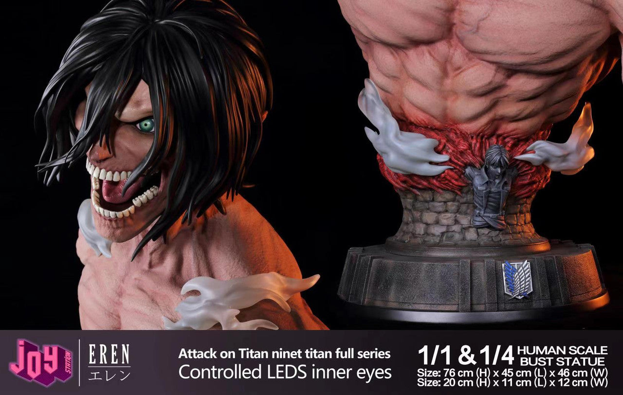 [Warehouse in Stock] JOY STATION Studio - Statue - Attack on Titan - Eren Jaeger Bust