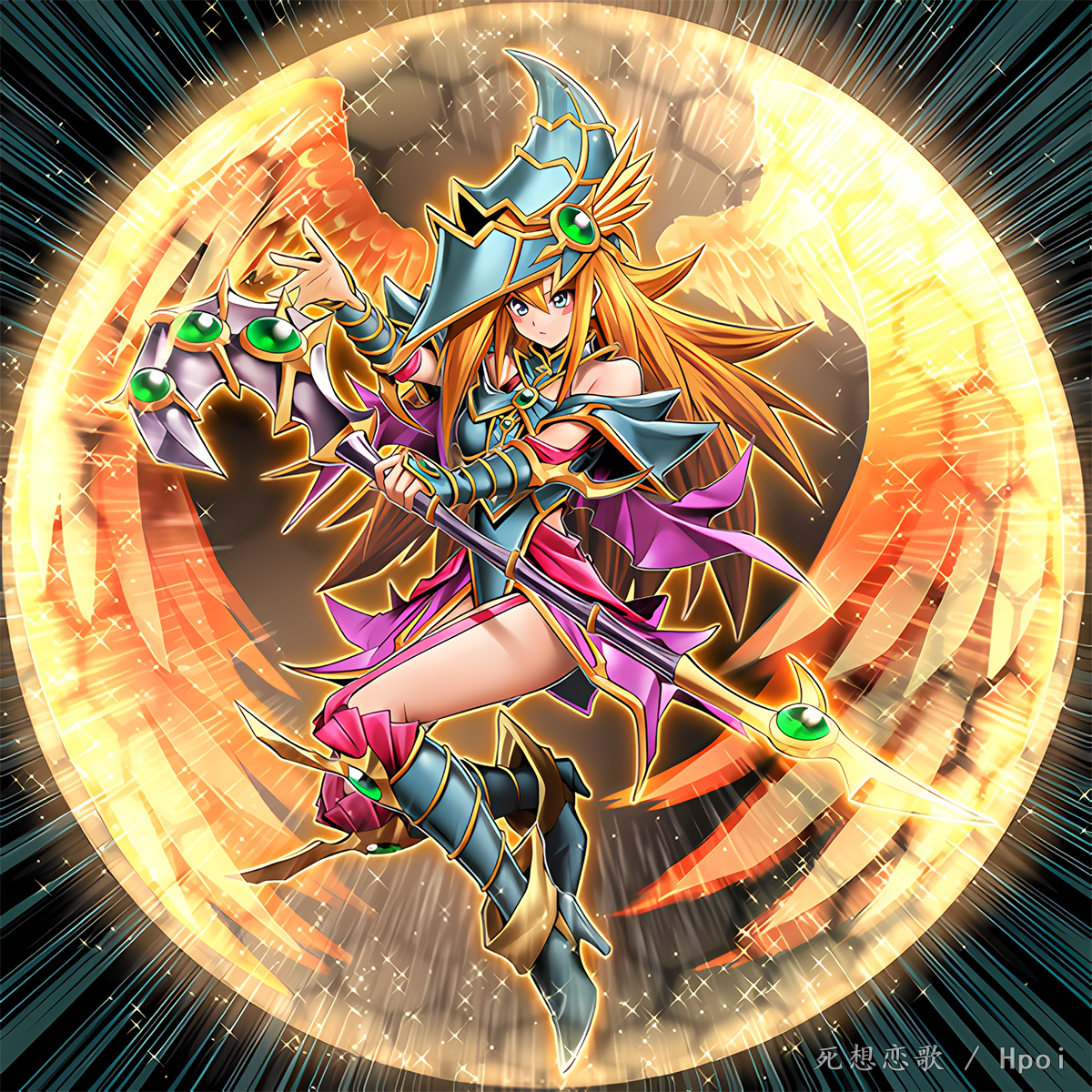 [Pre-Order] GSC & Max Factory - PVC - Yu-Gi-Oh! - Official Card Game Magician's Valkyria Monster Figure Collection (Licensed)
