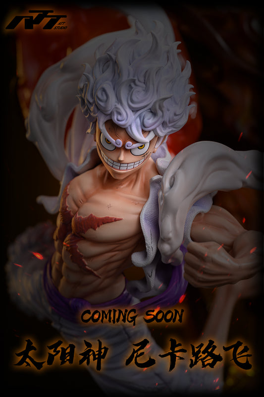 [Warehouse in Stock] ATT Studio - Statue - Attack on Titan - One Piece “Sun God” Nika Monkey D. Luffy