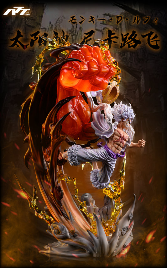 [Warehouse in Stock] ATT Studio - Statue - Attack on Titan - One Piece “Sun God” Nika Monkey D. Luffy