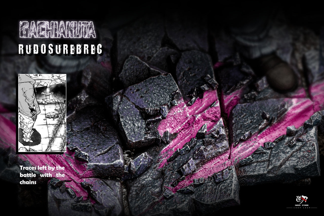 [Pre-Order] NiRen Studio - Statue - GACHIAKUTA - Rudo Surebrec with LED