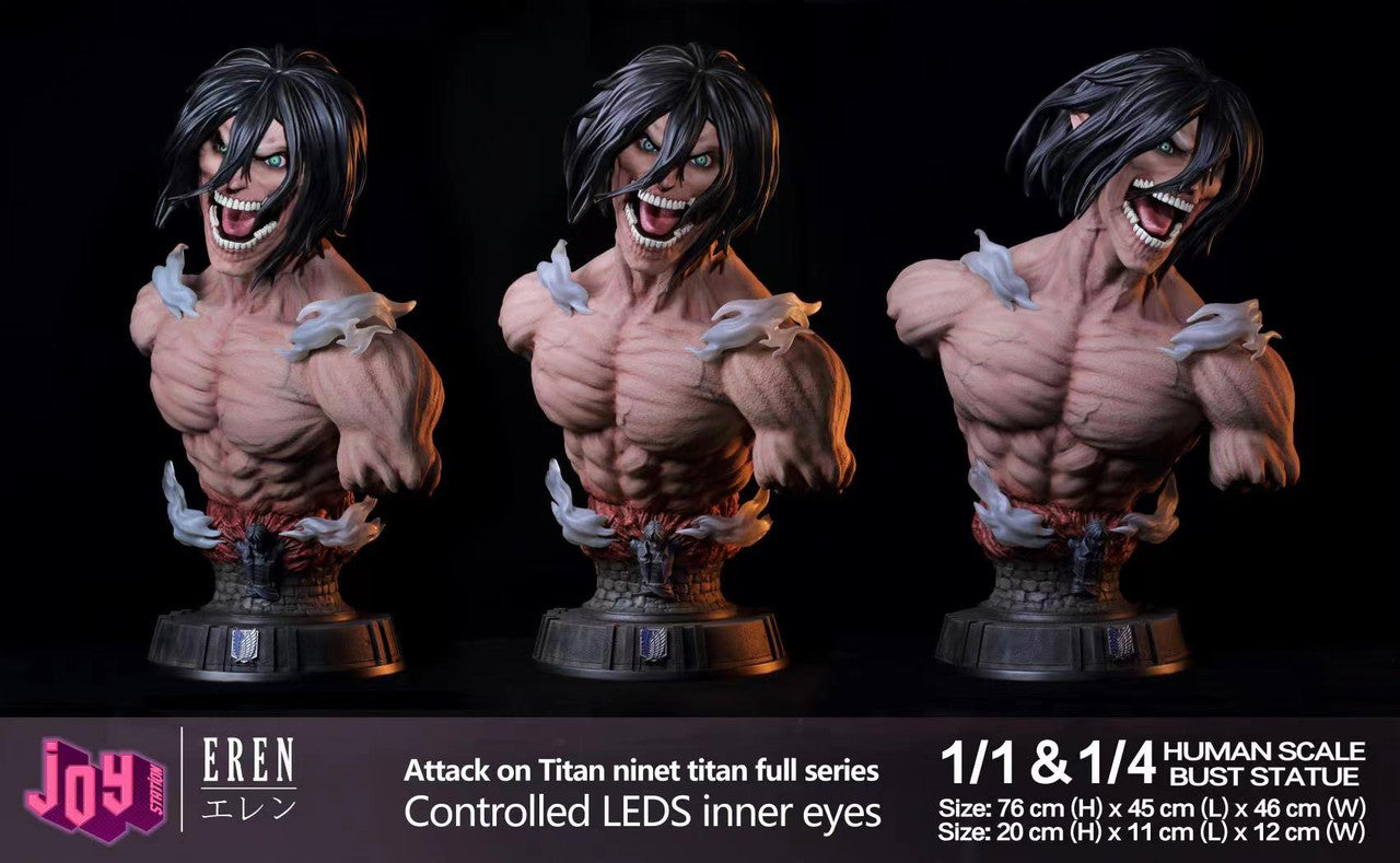 [Warehouse in Stock] JOY STATION Studio - Statue - Attack on Titan - Eren Jaeger Bust