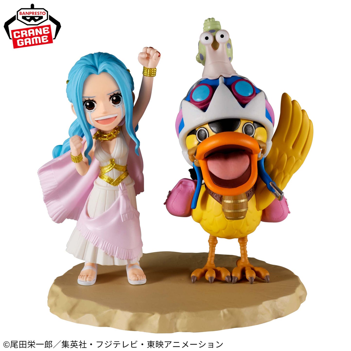 ONE PIECE - WORLD COLLECTABLE FIGURE (WCF) - LOG STORIES - Nefertari Vivi and Karoo