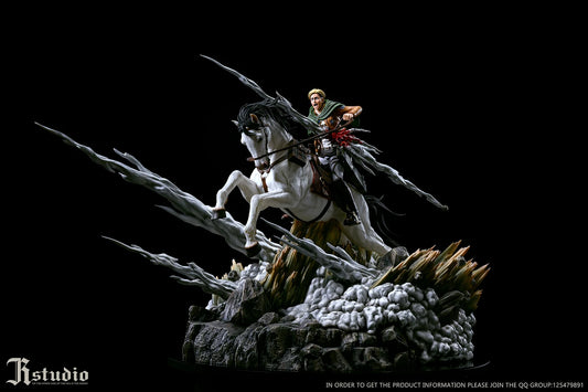 [Warehouse in Stock] JR Studio - Statue - Attack on Titan - The death of Erwin Smith with 2 heads