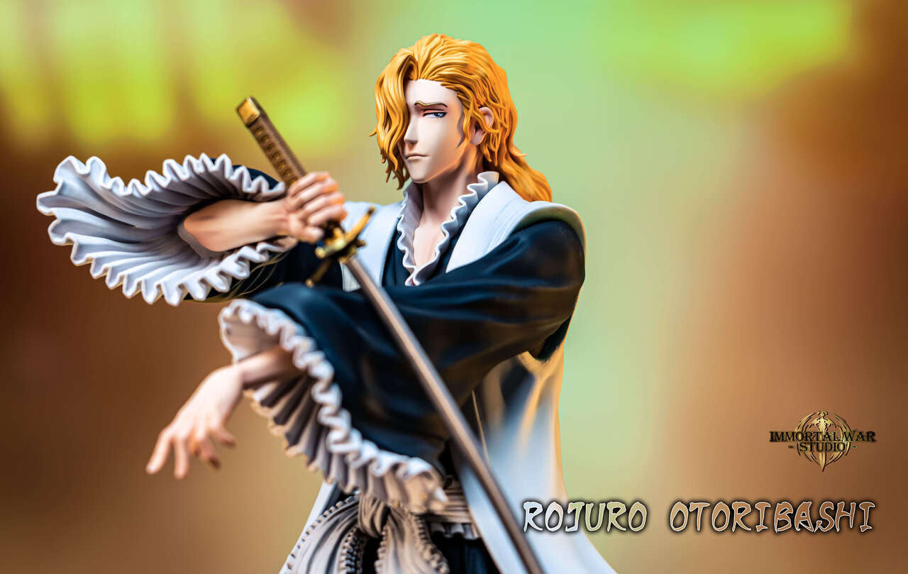 [Warehouse in Stock] I.W Studio - Statue - BLEACH - Gotei 13 Series #10 Rojuro Otoribashi