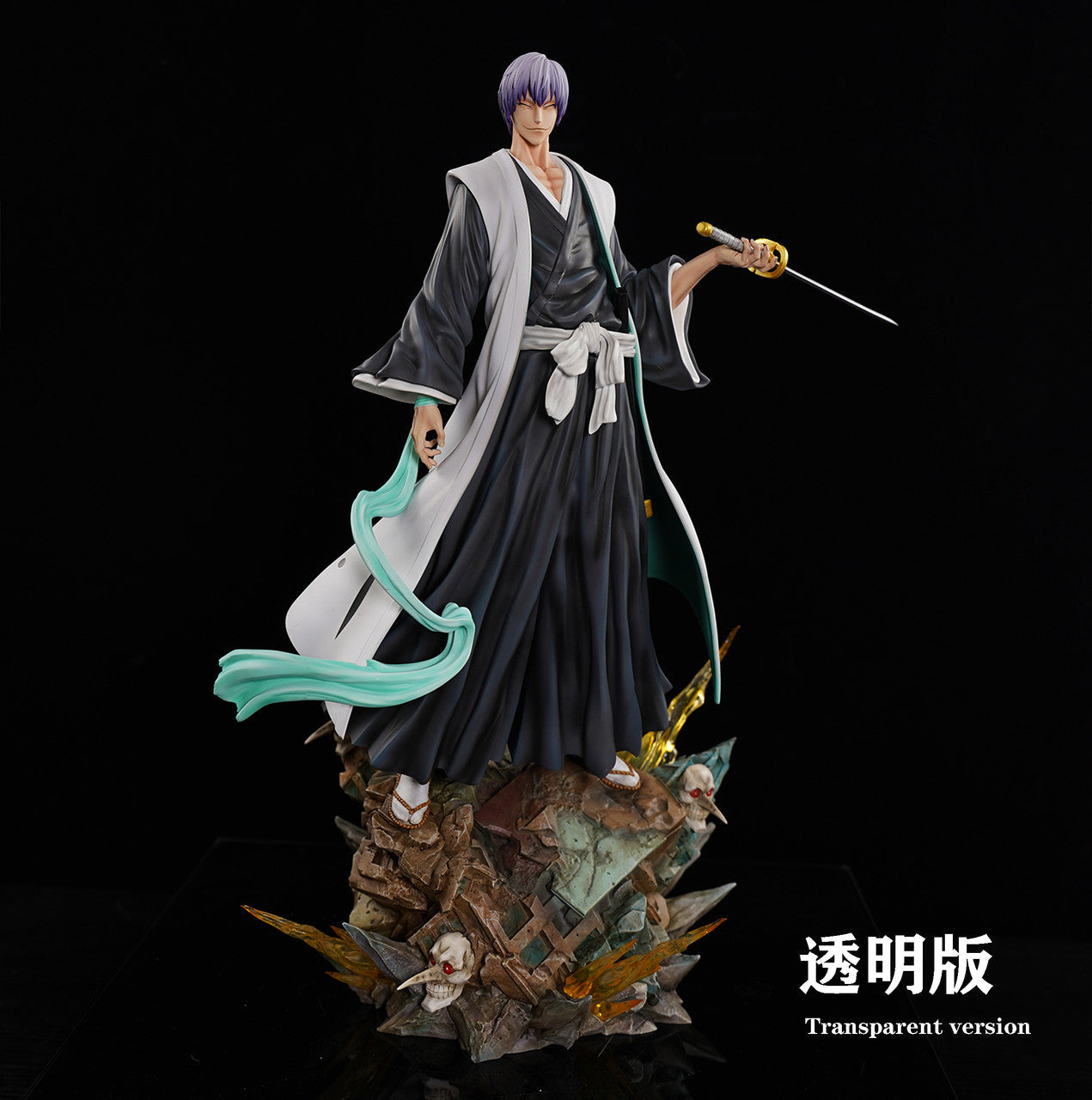[Warehouse in Stock] CHENG Studio - Statue - BLEACH - 15 Simple series Ichimaru Gin
