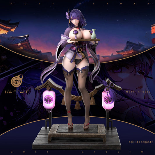 [Warehouse in Stock] MOSS Studio - Statue - Genshin Impact Waiter Raiden Shogun