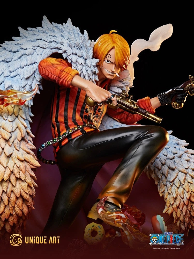 [Warehouse in Stock] UNiQUE ART Studio - Statue - One Piece - Sanji (Licensed)