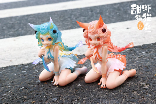 [Pre-Order Closed] WeArtDoing Studio - Statue - Original - Sweet Catfish-Coral Sea X Moonfin (Licensed)