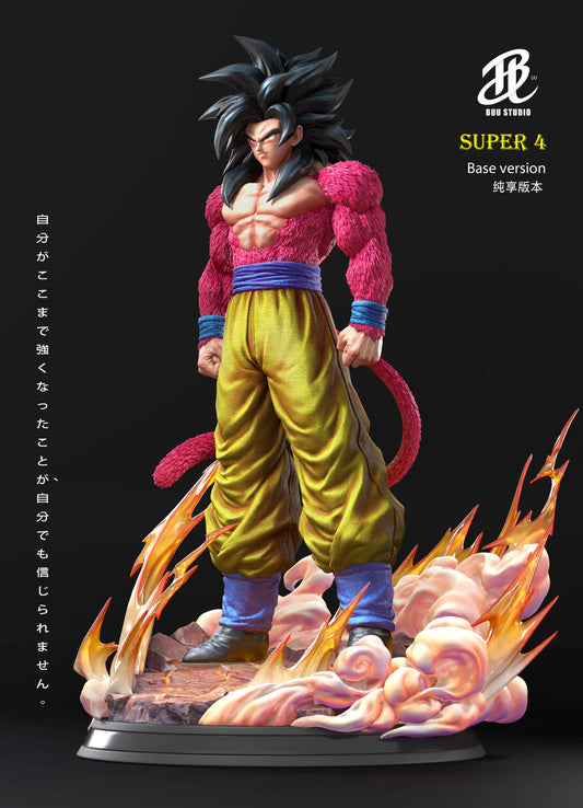 [Warehouse in Stock] Buu studio - Statue - Dragon ball Goku Super Saiyan 4 (1/4 Base version)