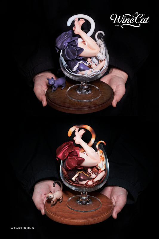 [Pre-Order] WeArtDoing Studio - Statue - Original - Wine Cat (Licensed)