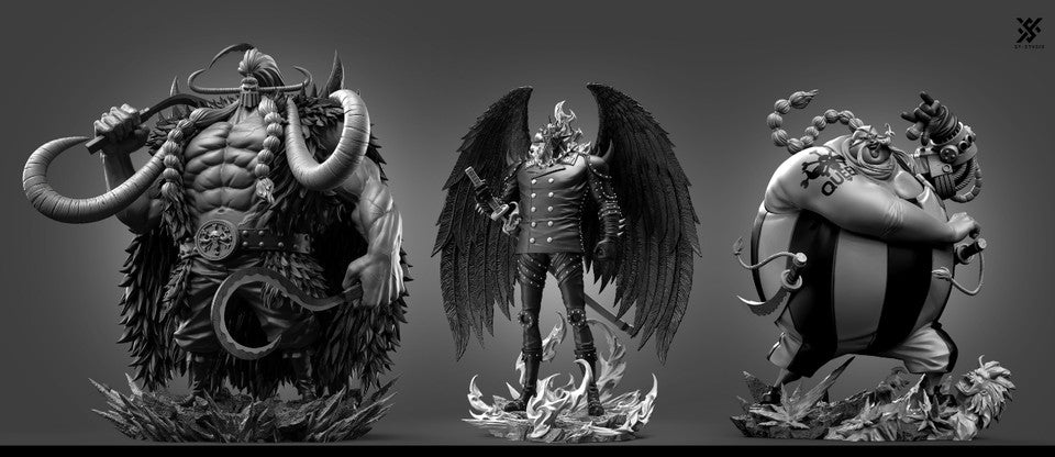 [Pre-Order Closed] SY Studio & LX Studio - Statue - One Piece - Beast Pirates Disasters Resonance #1 KING