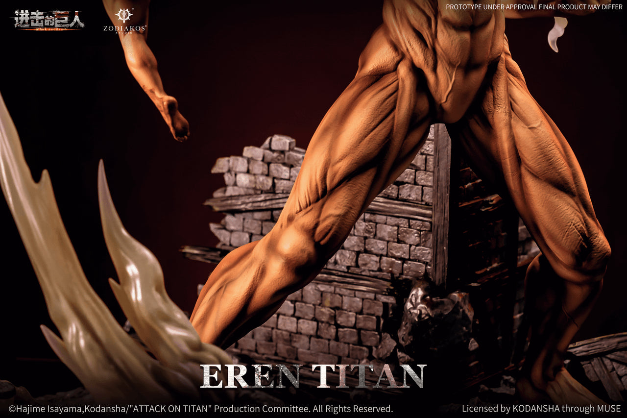 [Pre-Order] Zodiakos Studio - Statue - Attack on Titan - Eren Titan (Licensed)