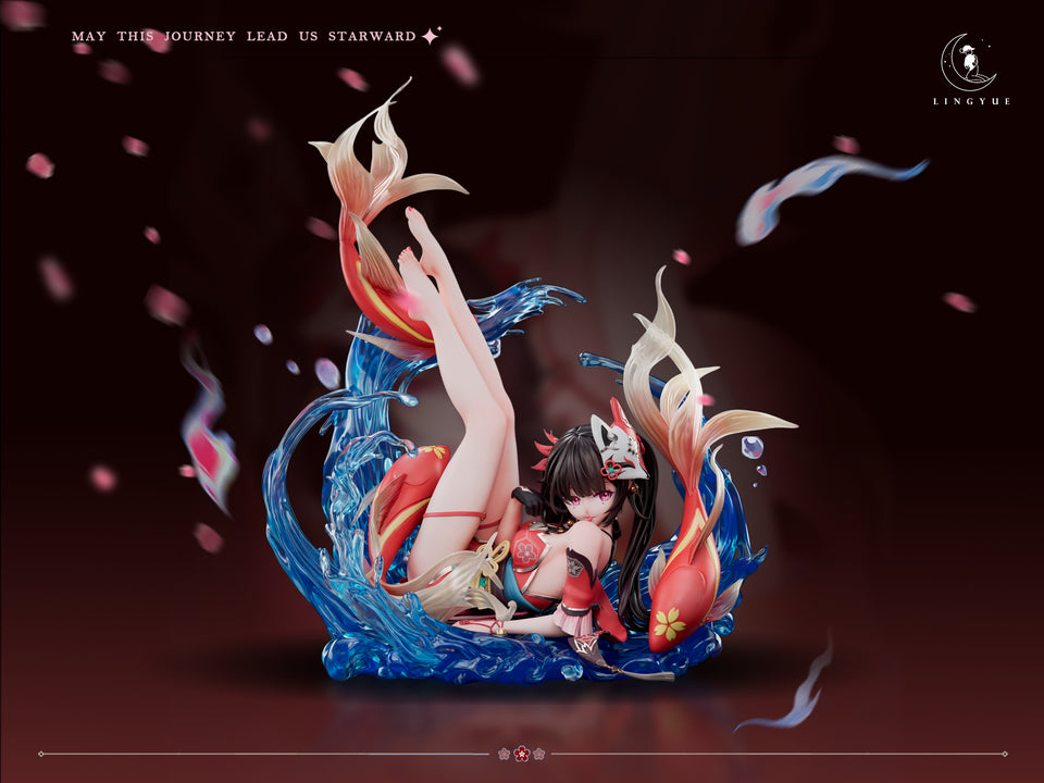 [US in Stock] LINGYUE Studio - Statue - Honkai: Star Rail - Masked Fools Sparkle