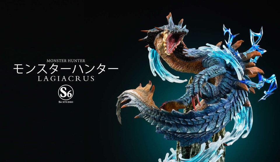 [Warehouse in Stock] S6 studio - Statue - Monster Hunter - Lagiacrus