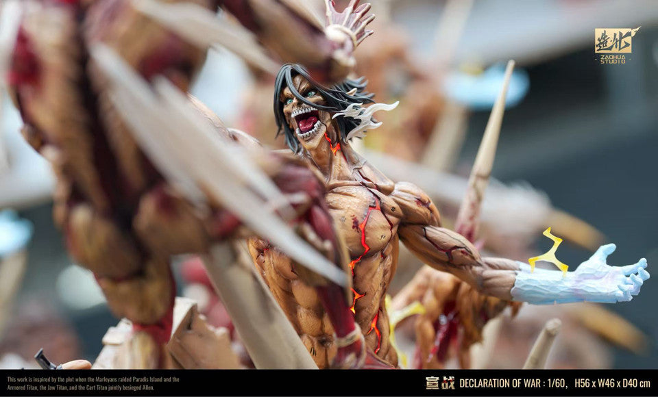 [Last One] ZaoHua Studio - Statue - Attack on Titan - Declaration Of War EX ver with LED