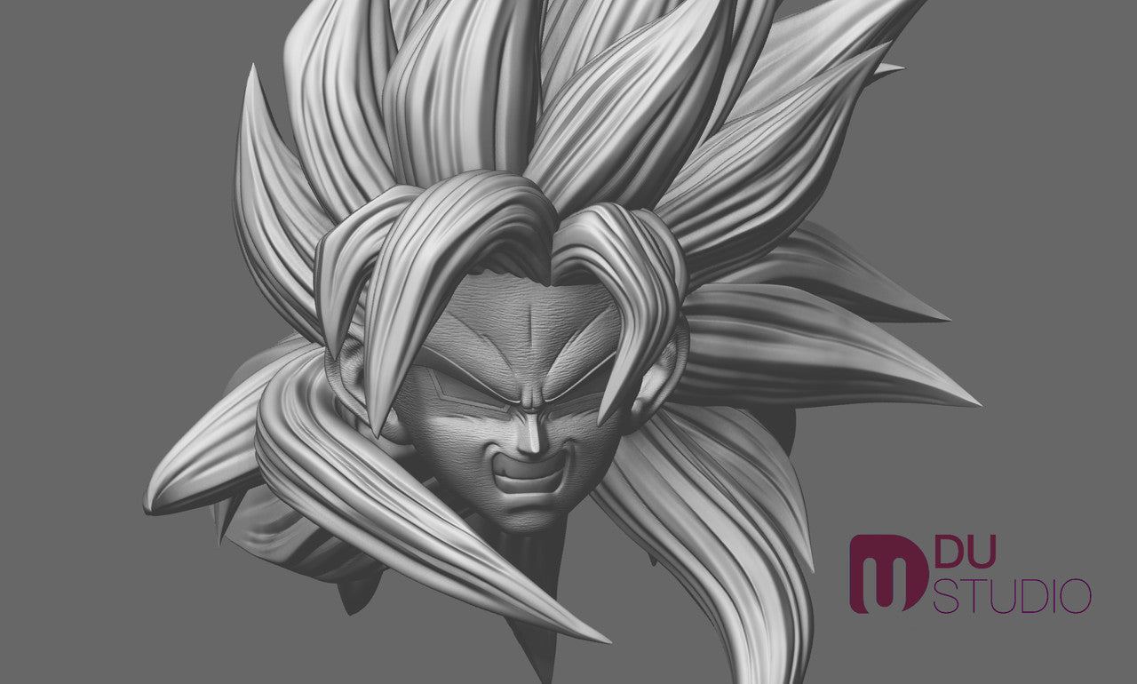 [Pre-Order] DU Studio - Statue - Dragon Ball GT - SS4 Goku with LED