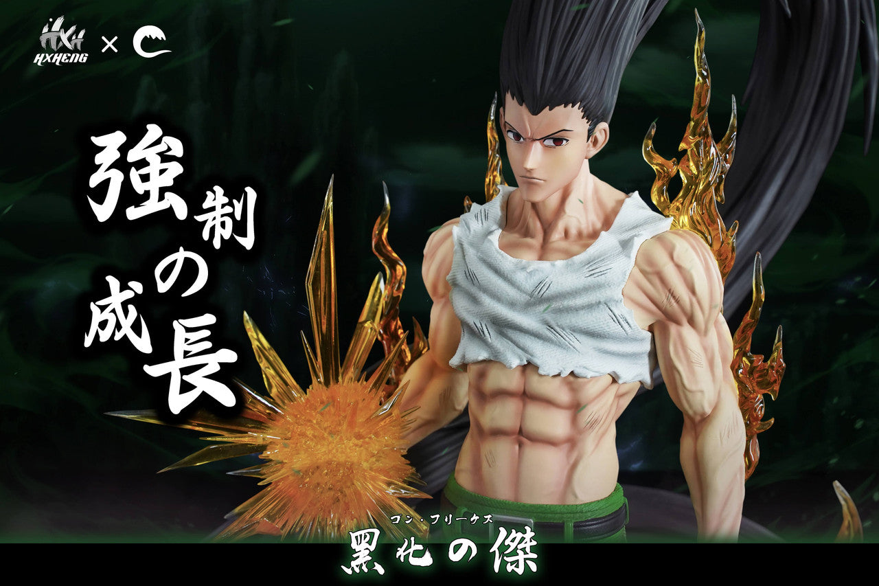 [Warehouse in Stock] HXHENG × CHENG Studio - Statue - HUNTER×HUNTER - Hunter Series #1 Black Gon Freecss
