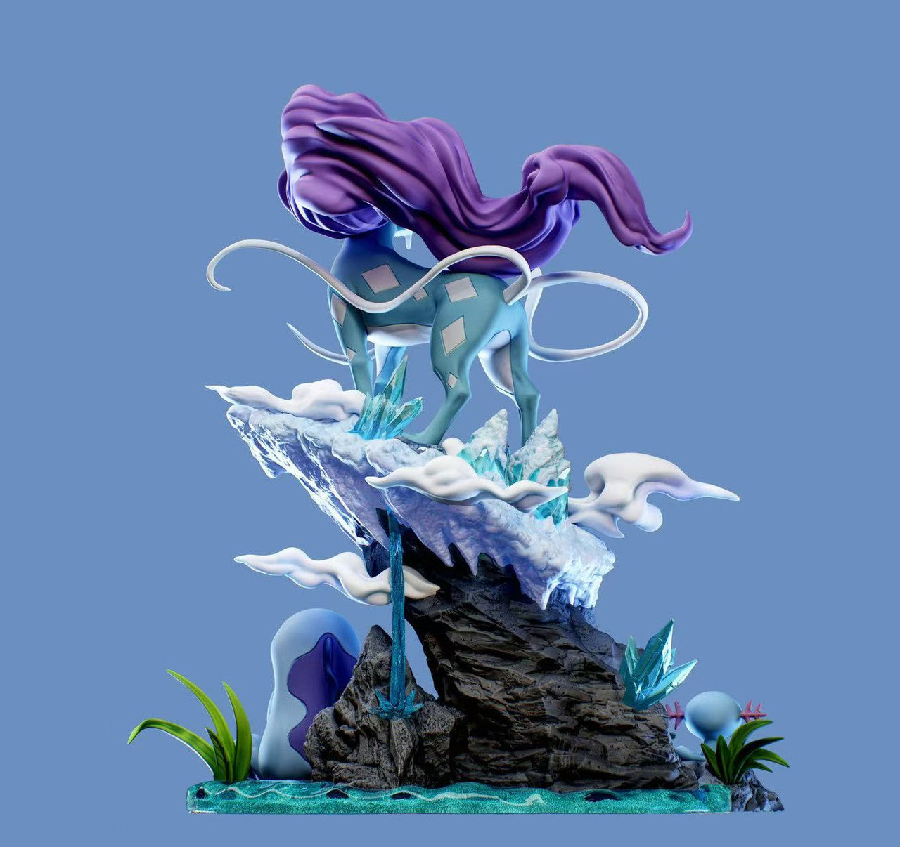 [Warehouse in Stock] Smile Studio - Pokémon - 1st series of the Ecology gk series Suicune Ecology
